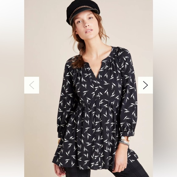 Maeve Anthropologie Winona Baby Doll Tunic size XS - Picture 1 of 8